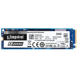 Kingston 金士顿 A2000系列 M.2 NVMe 固态硬盘 500GB