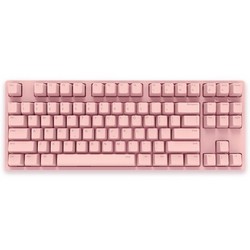iKBC C200 87键 机械键盘 粉色（Cherry红轴、PBT）