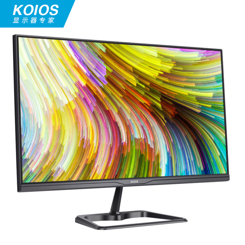 KOIOS K2421Q 23.8英寸2K 2560x1440 IPS窄边框 商用办公 电脑显示器 黑色