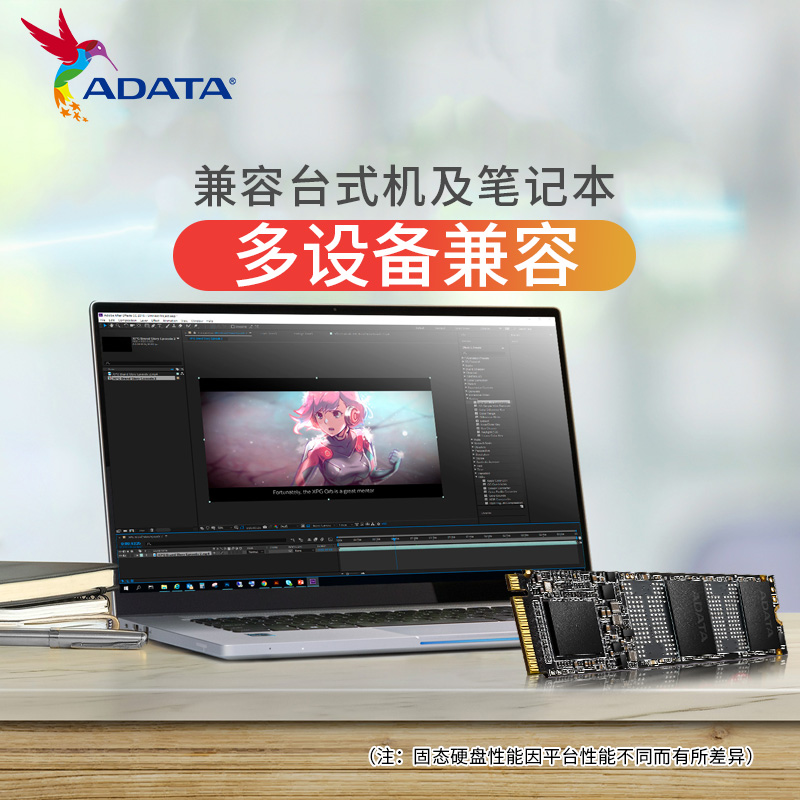 威刚（ADATA） SSD固态硬盘SP580 S11 Lite M.2 NVMe/SATA协议 S11 Lite 512G M.2 NVME