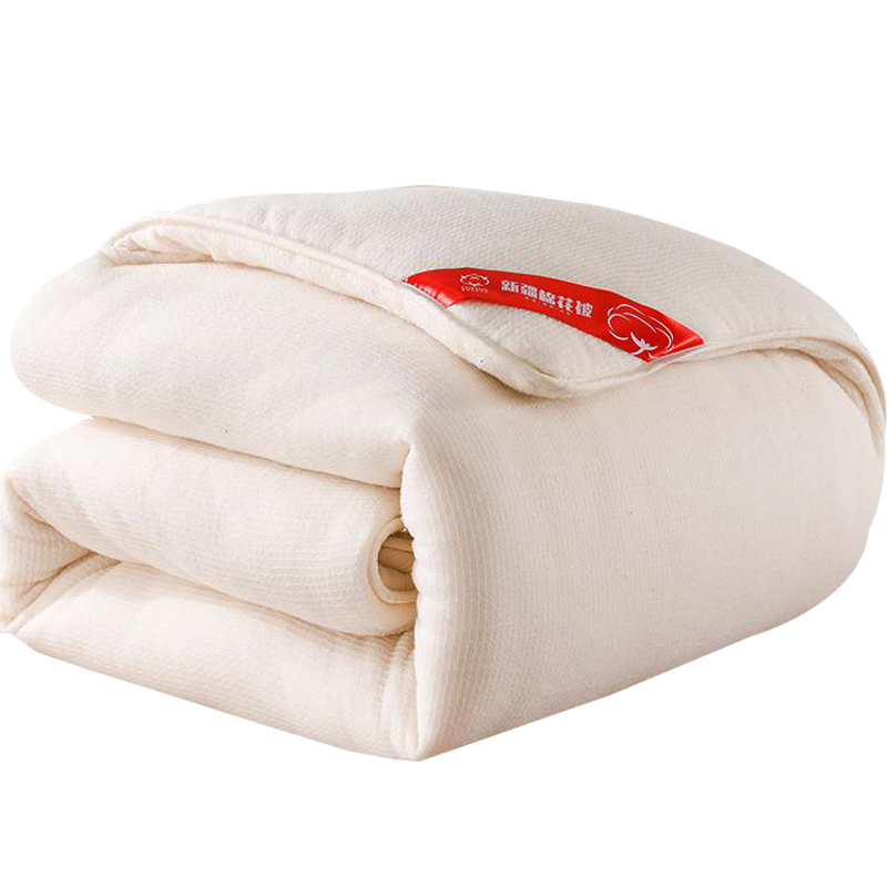 兰芮（Lanrui） 被子被芯100%新疆棉花被空调被夏凉被四季长绒棉棉花胎棉絮床垫被 新疆长绒棉-4斤 220x240cm