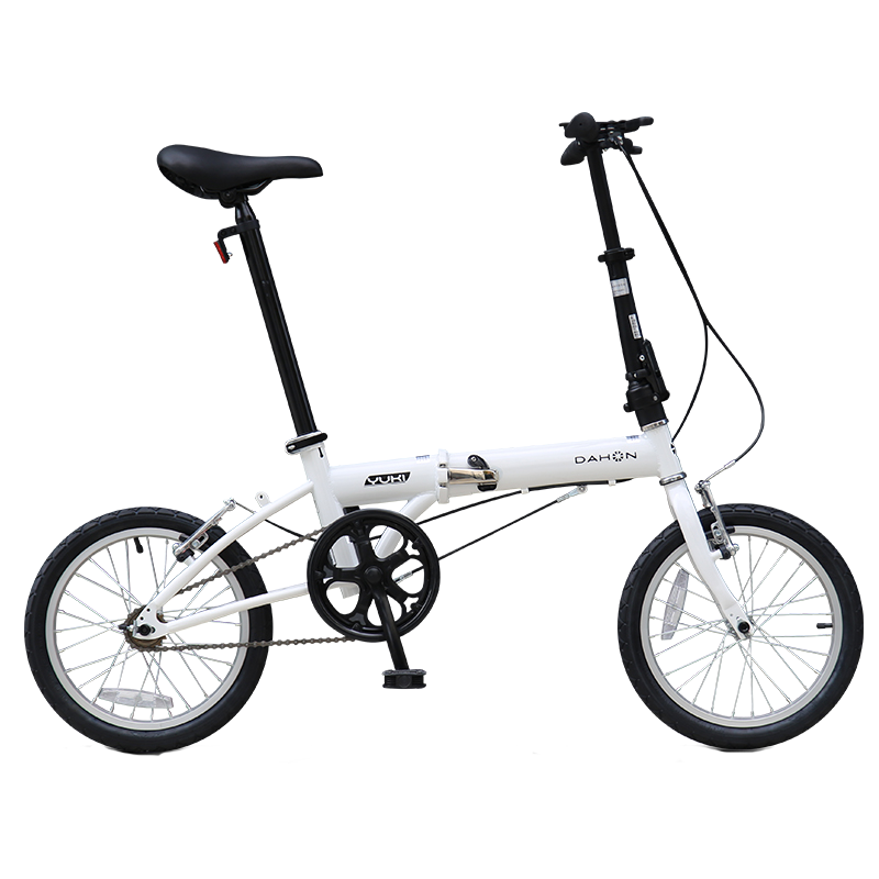 大行（DAHON）折叠自行车16英寸通勤款YUKI超轻男女式学生便携单车KT610 丽面白