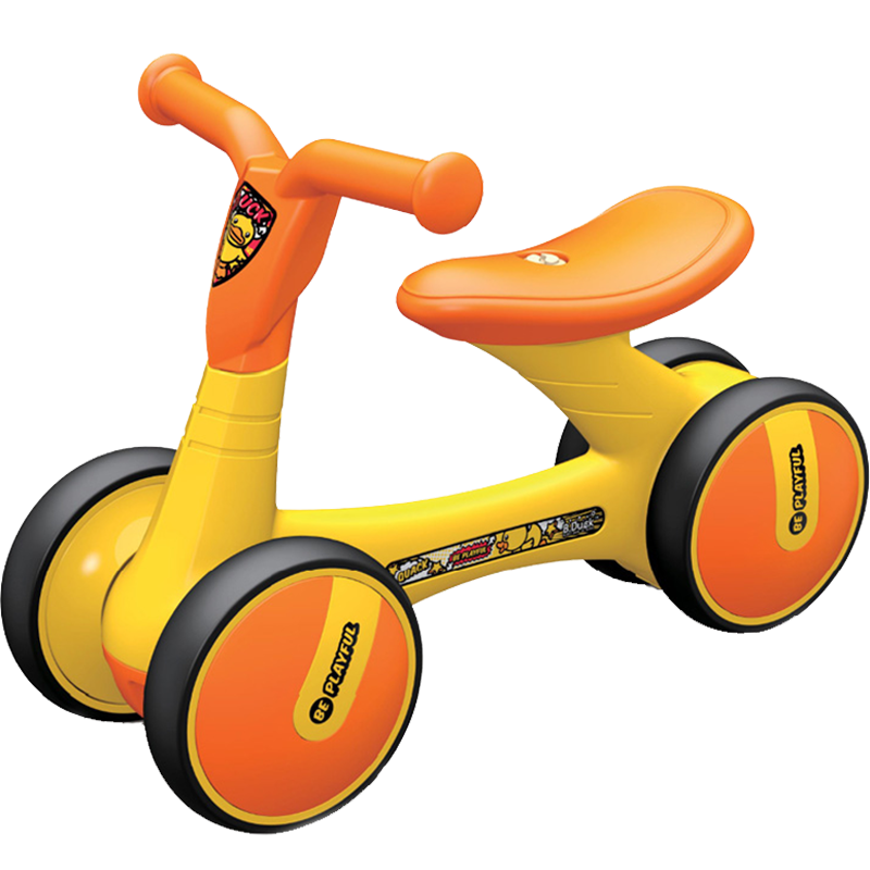 乐的luddy儿童滑步车平衡车儿童学步车滑行车扭扭玩具1-3岁1006小黄鸭