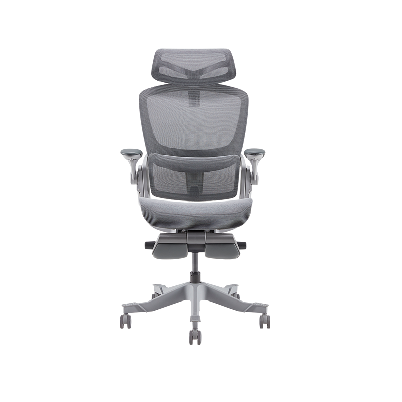 网易严选 探索家系列 3D悬挂腰靠高端人体工学电脑椅办公椅可旋转 灰色