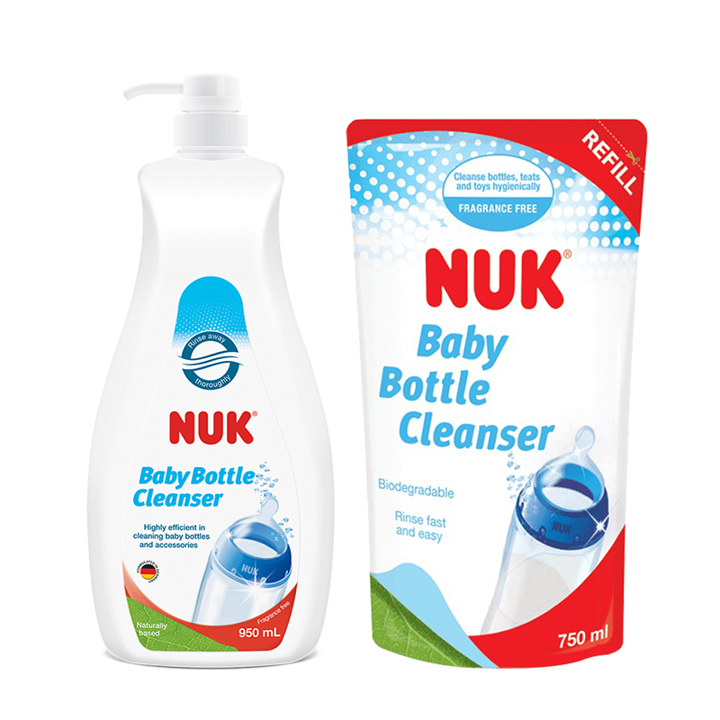 NUK【特价】NUK奶瓶清洗液 婴儿宝宝餐具清洗剂 950ML