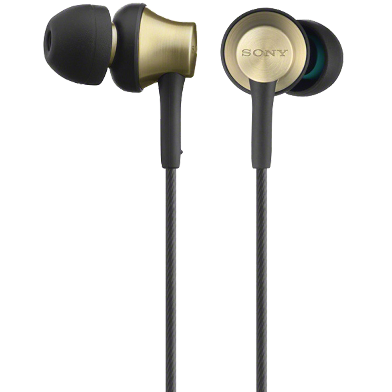 索尼（SONY） MDR-EX650AP 入耳式有线耳机支持通话线控带麦再现索尼经典动圈声 铜褐色