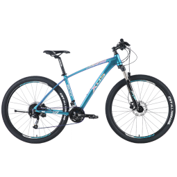 喜德盛（xds） 山地自行车英雄600油碟 27速变速 线控前叉 x6铝合金变色车架 2022版焕彩蓝紫色17寸