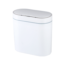 京东京造 智能垃圾桶 自动感应式家用 卫生间夹缝电动 厕所有带盖