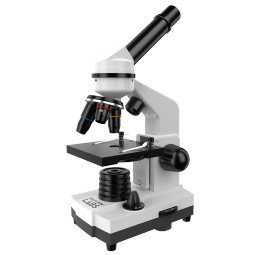 星特朗中小学生礼物学校实验室科普教学家用1600倍便携光学生物显微镜