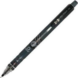 三菱（uni）学生自动铅笔KURU TOGA系列M5-450T铅芯自动旋转活动铅笔0.5mm 透明黑 单支装