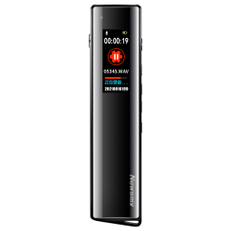 纽曼录音笔 V03 16G 专业录音设备 高清降噪 长时录音 学习培训交流 商务办公会议 录音器 MP3播放器 哑黑