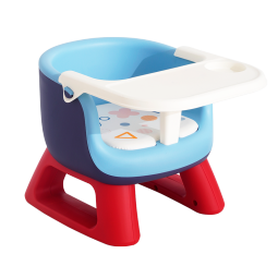 日康（rikang）宝宝餐椅 婴儿学坐椅多功能叫叫椅儿童吃饭餐桌 RK-X2009-1 蓝色