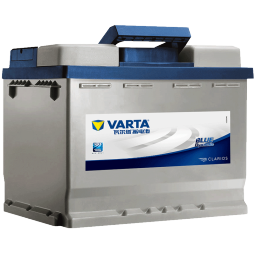 瓦尔塔（VARTA）汽车电瓶蓄电池蓝标免维护适用速腾 朗逸 卡罗拉 汉兰达 别克英朗 55B24L【容量45AH/CCA380A】