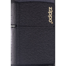 ZiPPO之宝(Zippo)打火机 黑裂漆-经典商标 黑裂漆 236-C-000016