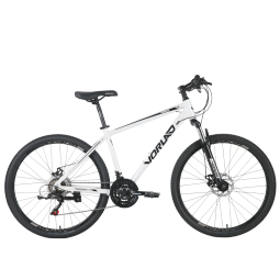 沃雷顿（VORLAD）山地自行车红日200机械碟刹禧玛诺21速避震前叉铝合金车架 灰白色15.5寸