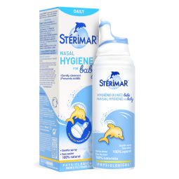 sterimar小海豚生理盐水洗鼻水鼻腔护理喷雾鼻喷0-3岁婴儿新生儿宝宝100ml