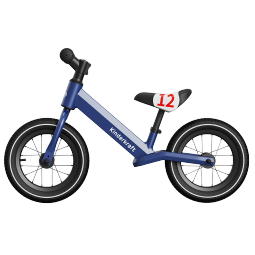 KinderKraft 德国KK平衡车儿童滑步车无脚踏单车自行车2岁小孩蓝色充气升级款