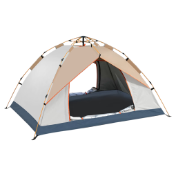 北极狼全自动帐篷户外防雨野营双人双层免搭建3-4人野外露营帐篷套装