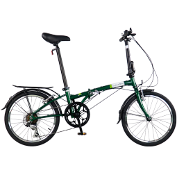 大行（DAHON） 折叠自行车20英寸6速通勤成人男女士休闲单车 绿色