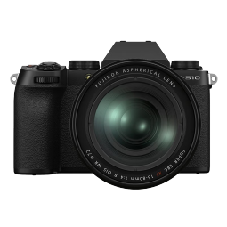 富士（FUJIFILM）X-S10 微单相机 16-80mm套机 2610万像素 五轴防抖 翻转屏 漂白模式 黑色