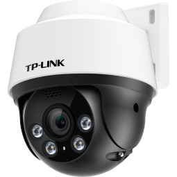  TP-LINK POE供电室外监控摄像头 300万超清日夜全彩户外防水云台球机 网络手机远程 TL-IPC632P-A4