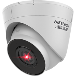 海康威视监控摄像头400万2K高清POE网线供电红外夜视可拾音插卡存储学校室内半球T14H-IFA 2.8MM 