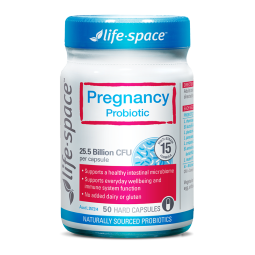 Life Space孕期益生菌孕妇女性益生菌胶囊50粒/瓶增强免疫力肠健康澳洲进口