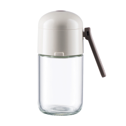 美厨（MAXCOOK）定量盐瓶 调味罐按压式调料瓶可控制可计量盐罐 180ml MCPJ2778