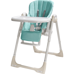 babycare儿童餐椅多功能便携式可折叠宝宝餐椅 绿色
