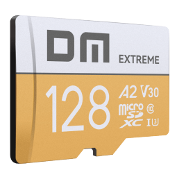 大迈（DM）128GB TF（MicroSD）存储卡 A2 V30 金卡 游戏机手机行车记录仪监控摄像头多设备兼容 高速内存卡