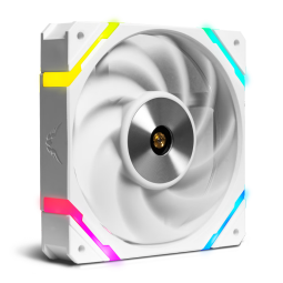 瓦尔基里(VALKYRIE）X12-W VK FDB轴承 扇叶二次动平衡 易理线设计 12CM机箱风扇 4Pin PWM ARGB灯效 