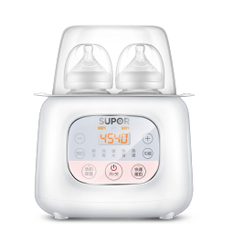 苏泊尔（SUPOR）婴儿恒温暖奶器 调奶消毒器二合一 双奶瓶解冻加热宝宝 NQ02CQ01