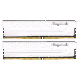 金百达（KINGBANK）16GB(8GBX2)套装 DDR5 6000 台式机内存条 银爵系列海力士颗粒