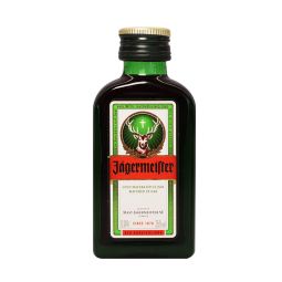 野格（Jagermeister）力娇酒 40ML 野格小酒版  德国原装进口 野格鹿角利口酒
