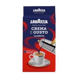 拉瓦萨（LAVAZZA）意大利进口经典咖啡粉250g 意式美式纯黑浓醇中度烘焙illy同规格