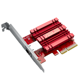 华硕（ASUS）XG-C100C/CN/ 低辐射万兆10G网卡  RJ45接口