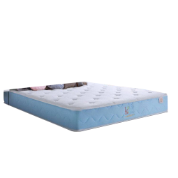 金可儿成长 儿童床垫 七区舒脊乳胶弹簧床垫 1.2米硬床垫子 蓝钻 1.5米*2米