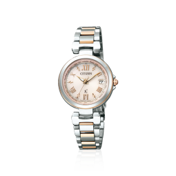 西铁城CITIZEN馨悦之旅XC系列EC1034-59W女士光动能多局电波休闲手表