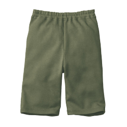 千趣会日本童装男童女童裤子夏季中裤休闲针织高腰纯棉五分裤儿童裤子 卡其色 110cm