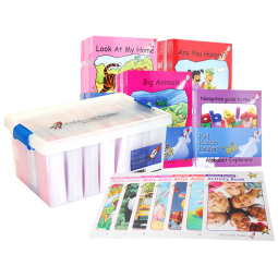 盖世童书原版红火箭分级阅读儿童英语绘本原版自然拼读英语阅读启蒙支持小怪兽点读笔海尼曼作者 红火箭预备级175本+练习册7本