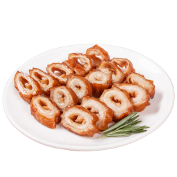 温氏 脆皮大肠200g  原味 炸大肠头 油炸香酥猪大肠 卤水肥肠熟食 