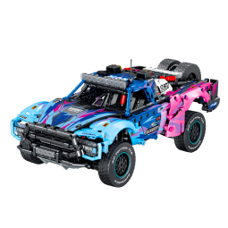 森宝积木遥控赛车模型儿童拼装玩具积械狂飙1:14跑车成人节日礼物摆件 福特征服者715006