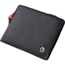 金利来（Goldlion）金利来官方直发皮具男士头层牛皮横款时尚商务简约银包钱包 黑色-99I3