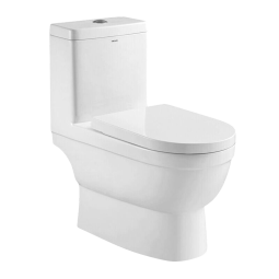 法恩莎（FAENZA）FB16109 卫生间加粗管道超强排污防堵塞U型座圈直沖式马桶坐便器 400mm坑距直冲式