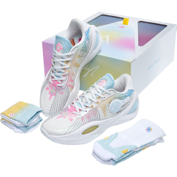 准者里弗斯一代篮球鞋男【里弗斯同款】低帮专业实战防滑耐磨运动鞋 【里弗斯一代】冰淇淋礼盒 42