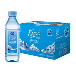 Pure Life5100联名款 冰川饮用天然矿泉水 500ml*24瓶整箱