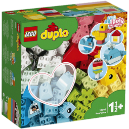 乐高（LEGO）积木 得宝DUPLO 10909心形创意积木盒1.5岁+儿童玩具生日礼物