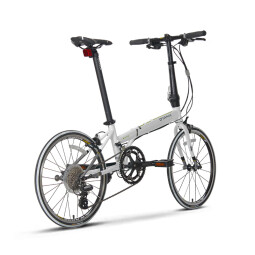 OYAMA 欧亚马 折叠自行车铬钼钢16变速451竞速城市折叠单车FBI-CR16 绿色