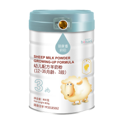 蓓康僖【新客首罐送400g】启铂绵羊奶粉婴幼儿配方奶粉3段（12-36个月） 800g