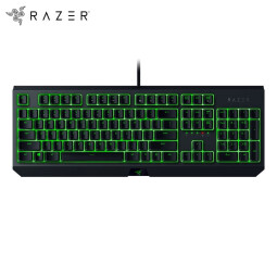 雷蛇（Razer） 黑寡妇蜘蛛标准 机械键盘 游戏键盘 办公键盘 电脑键盘 ABS键帽104键 标准版-104键绿轴绿光